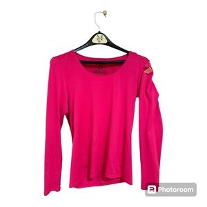 Patagonia Capilene Long Sleeve Pink‎ Base Layer Top Women’s size Medium